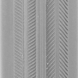 Rollstuhlreifen Pannensicher, 25" x 1" PU Vollgummireifen, Fischgrätmuster