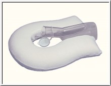 U-Form Sitzring Sitzkissen