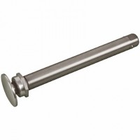 Rollstuhl Antriebsrad Steckachse, ø 12 mm x L 118 mm, Edelstahl