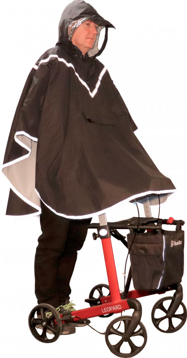 Regenponcho für Rollatornutzer, Gr. L