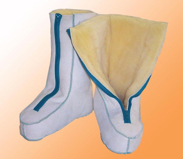 Reha Stiefel, mit Reißverschluss, Größe 39 - 40