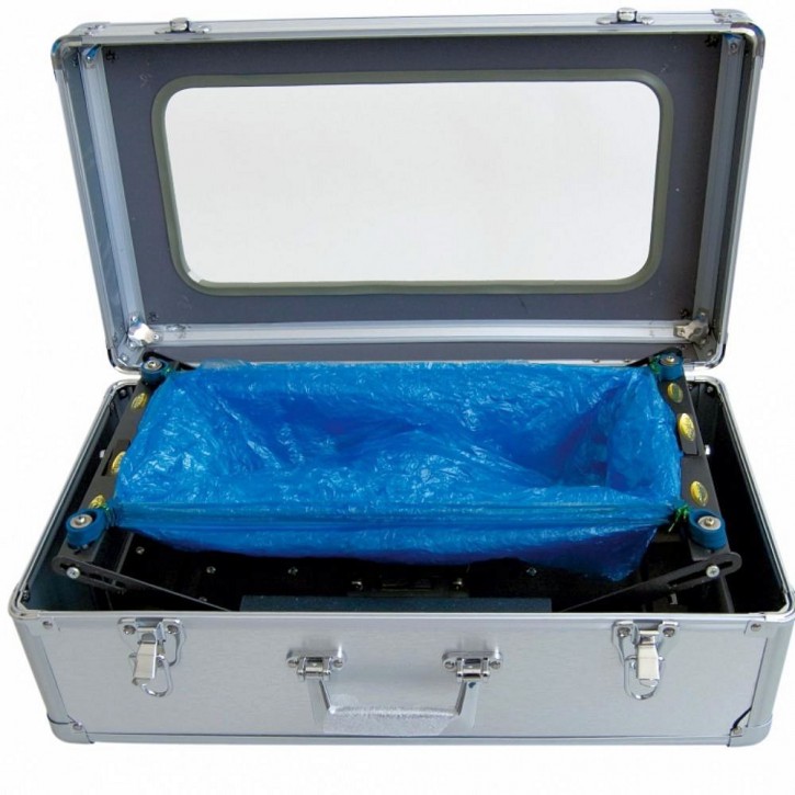 Schuhüberzug-Box, leer