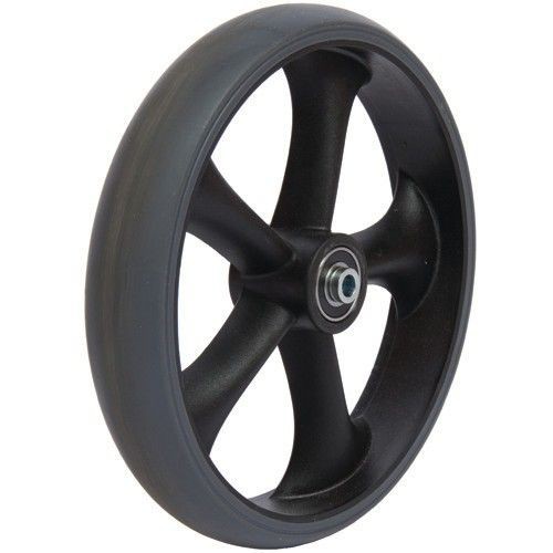 8 Zoll Rollator Vollgummirad, 200 x 35 mm, Topro, Vorderrad